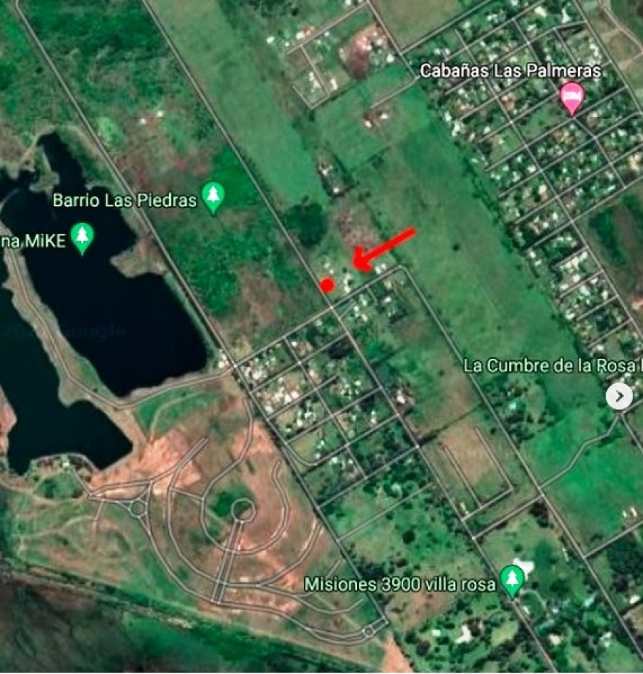 TERRENO EN VENTA 1.605m2 EN VILLA ROSA, PILAR.