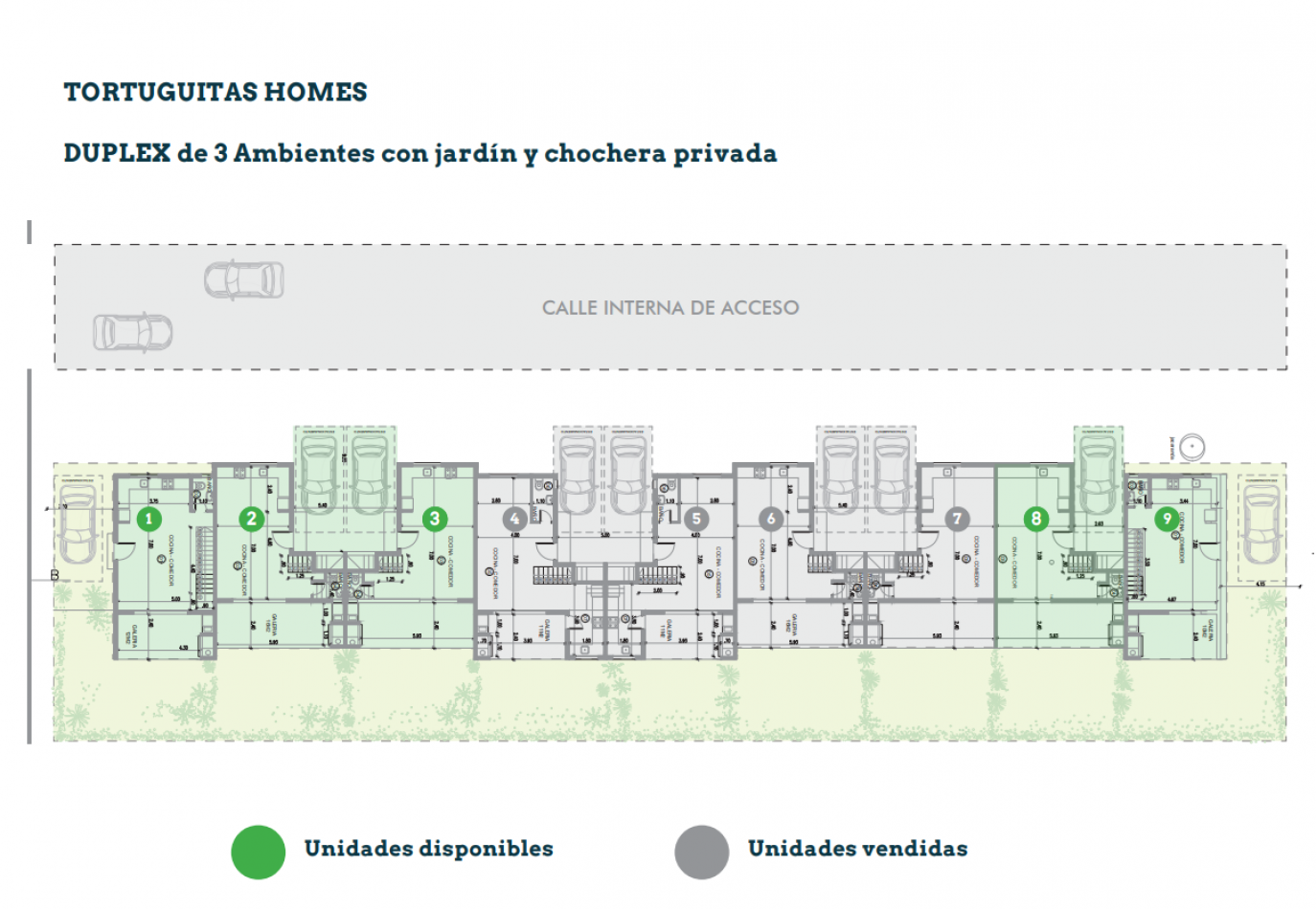 DUPLEX EN CONDOMINIO TORTUGUITAS HOMES EN VENTA - 3 AMBIENTES - TORTUGUITAS - MALVINAS ARGENTINAS - APTO CREDITO