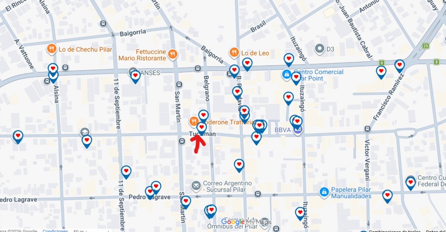 ALQUILER DE LOCAL COMERCIAL PILAR CENTRO