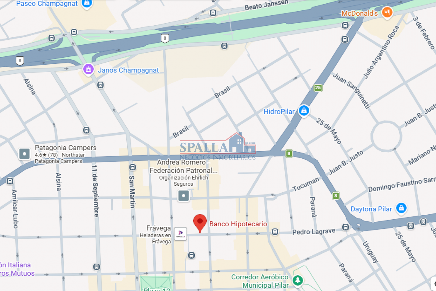 ALQUILER DEPARTAMENTO DOS AMBIENTES APTO PROFESIONAL O RESIDENCIAL PILAR CENTRO