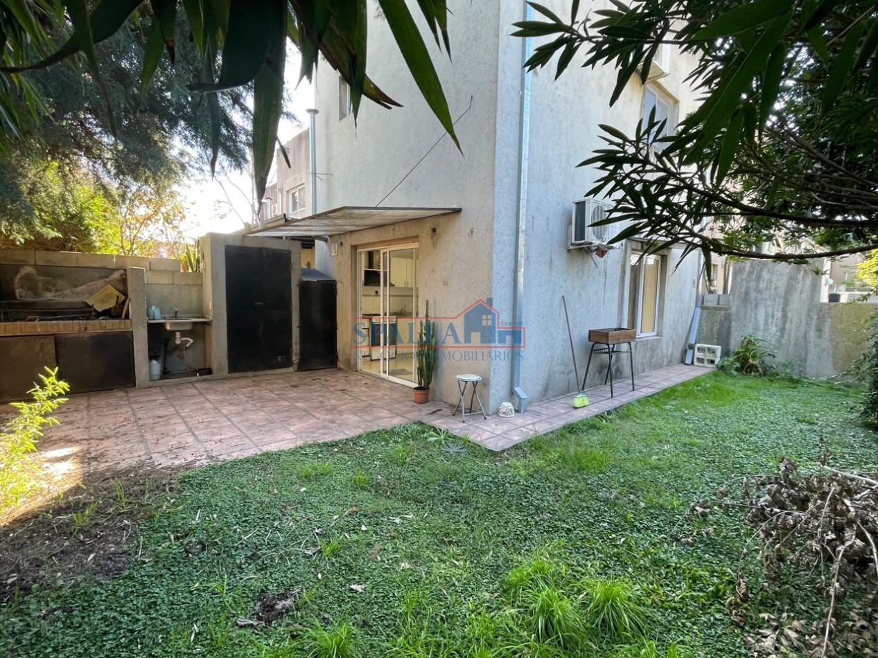 ALQUILER DEPARTAMENTO DOS AMBIENTES CON JARDIN BARRIO EL HORNERO PILAR