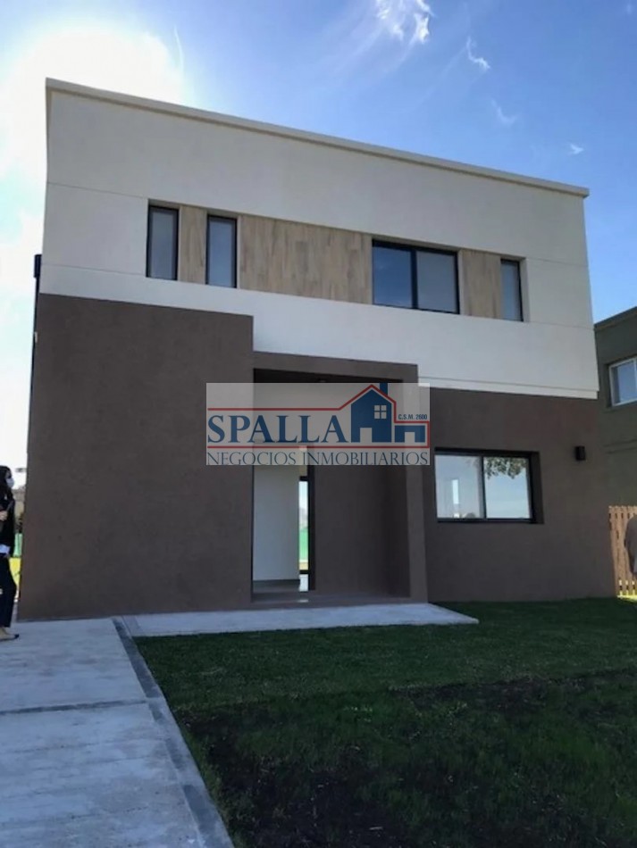 VENTA CASA 4 AMBIENTES BARRIO CERRADO EL ALJIBE - MANZANARES - PILAR
