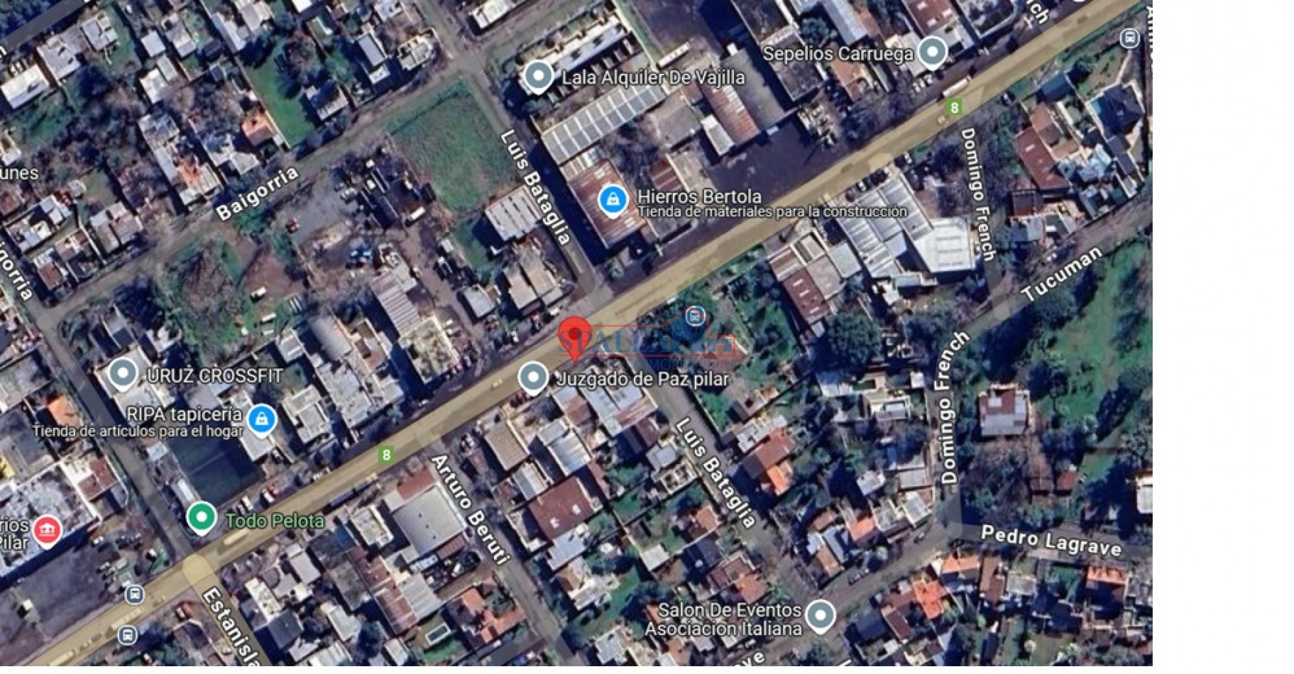 VENTA LOCAL DEPOSITO MULTIPLES USOS SOBRE RUTA 8 A METROS DE PANAMERICANA KM 55 RAMAL PILAR