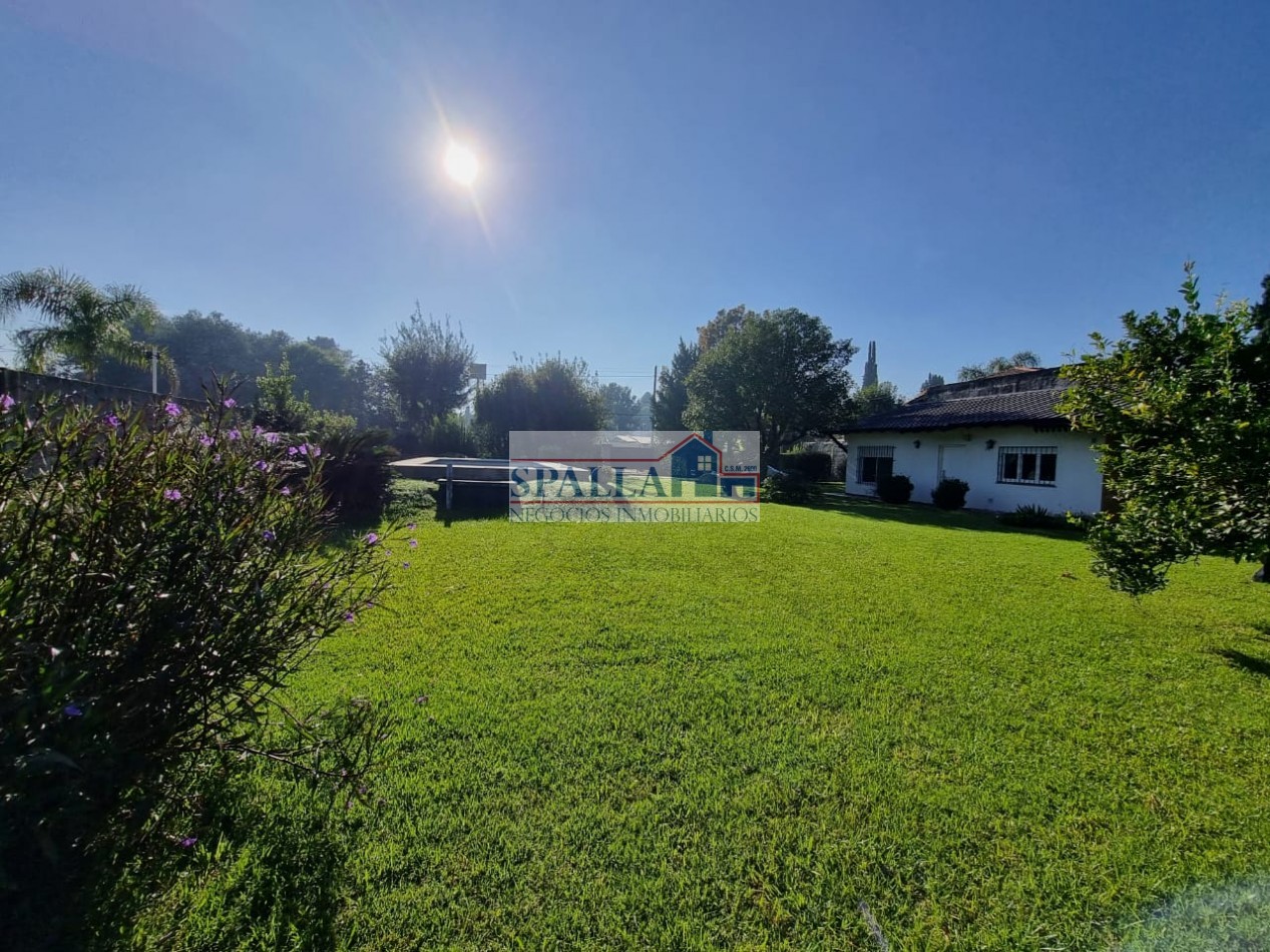 VENTA QUINTA CON PILETA BARRIO LA ALBORADA SOBRE TRES LOTES DERQUI PILAR