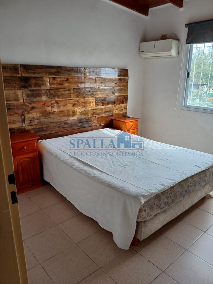 ALQUILER TRES AMBIENTES AMOBLADO COMPLEJO EN MANZANARES SIN EXPENSAS