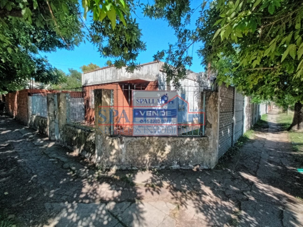 Casa en Venta - 3 Ambientes en Esquina Estrategica, Jose C. Paz