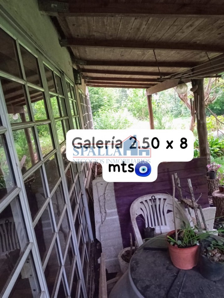 VENTA LOTE CON CASA 3 AMBIENTES IDEAL DESARROLLO EN VILLA ROSA PILAR