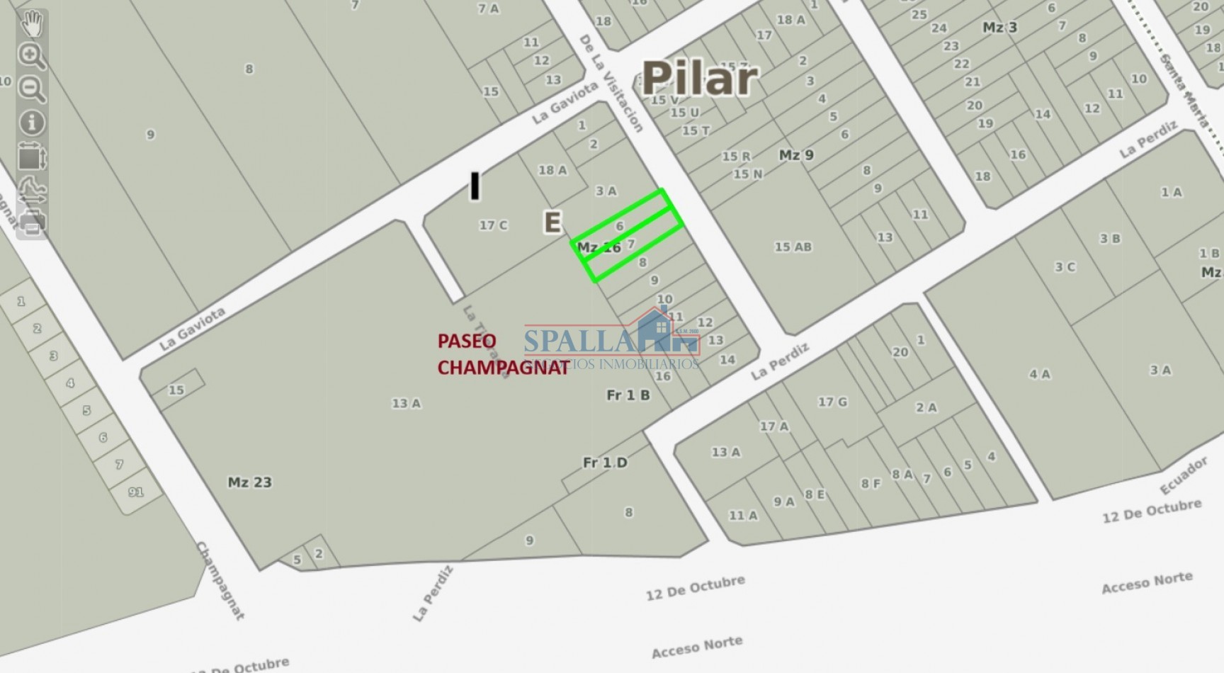 VENTA LOTE A METROS PANAMERICANA RAMAL PILAR KM 53,5 APTO CREDITO SIN EXPENSAS