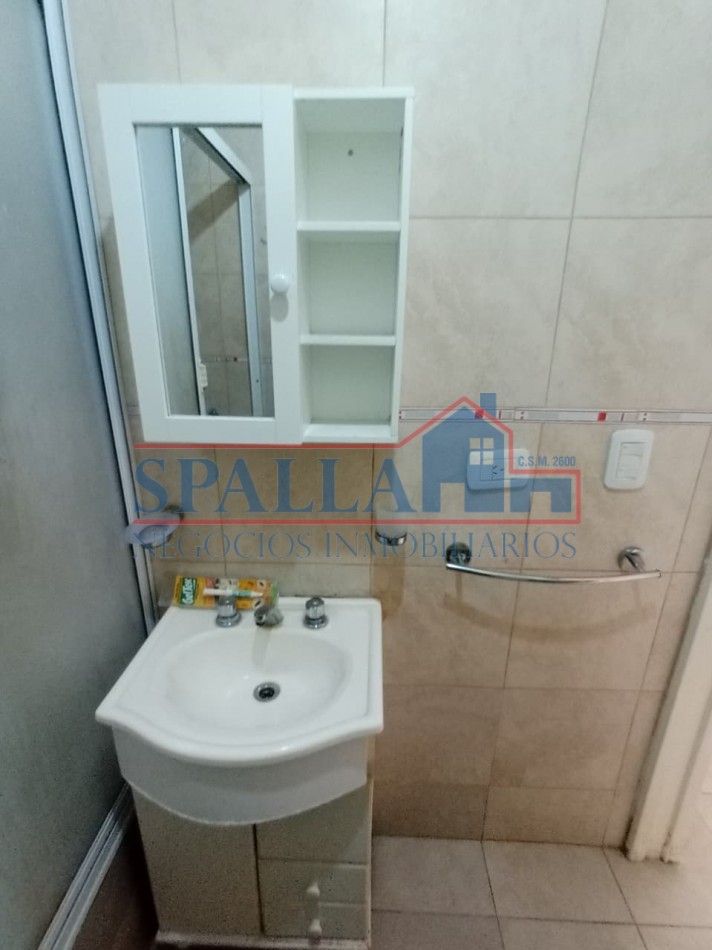 ALQUILER DE  DEPARTAMENTO DOS AMBIENTES CON COCHERA CUBIERTA , EXCELENTE UBICACION EN SAN MIGUEL