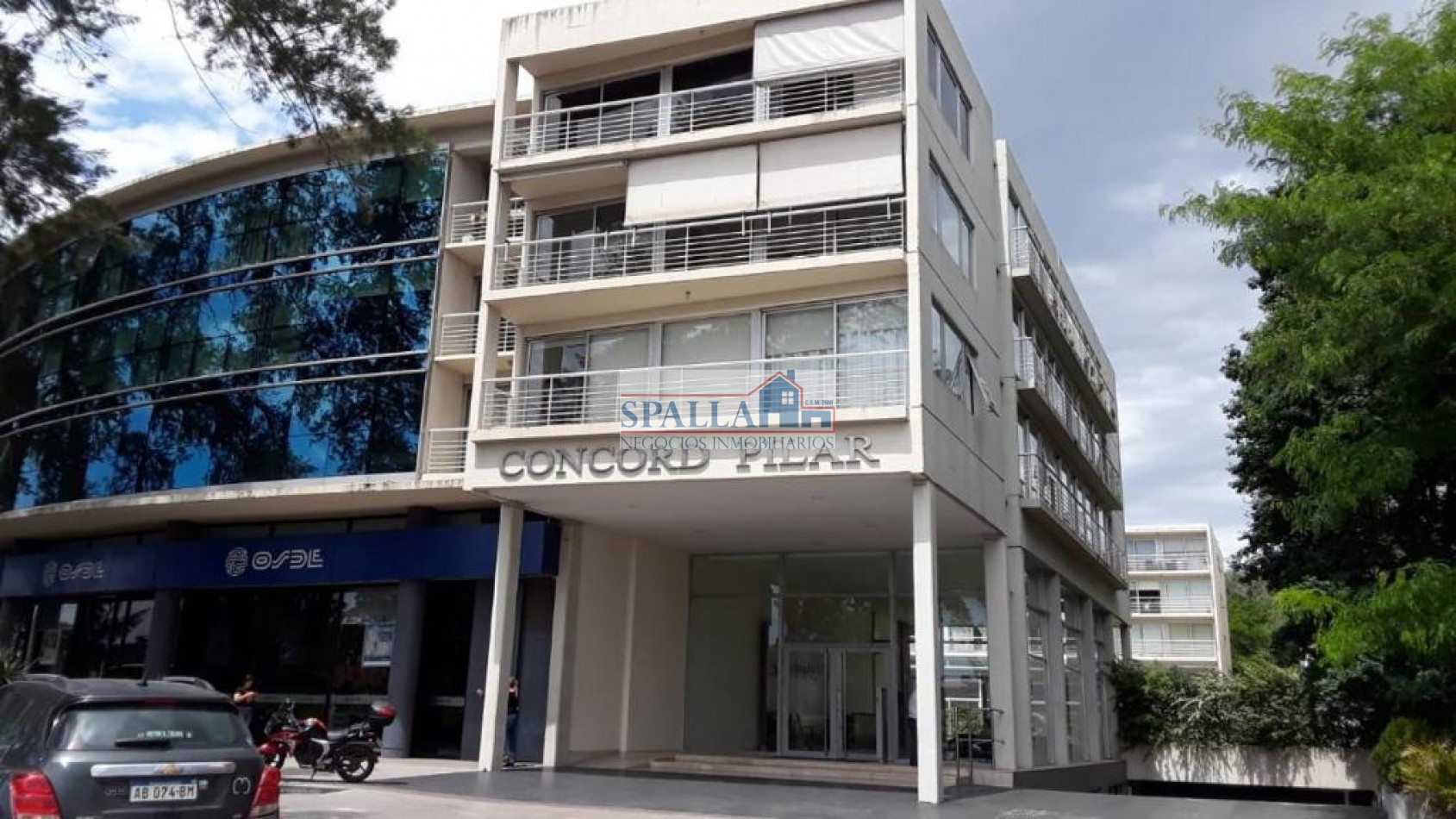 ALQUILER MONOAMBIENTE  USO PROFESIONAL EDIFICIO CONCORD, PILAR. EXCELENTE OPORTUNIDAD