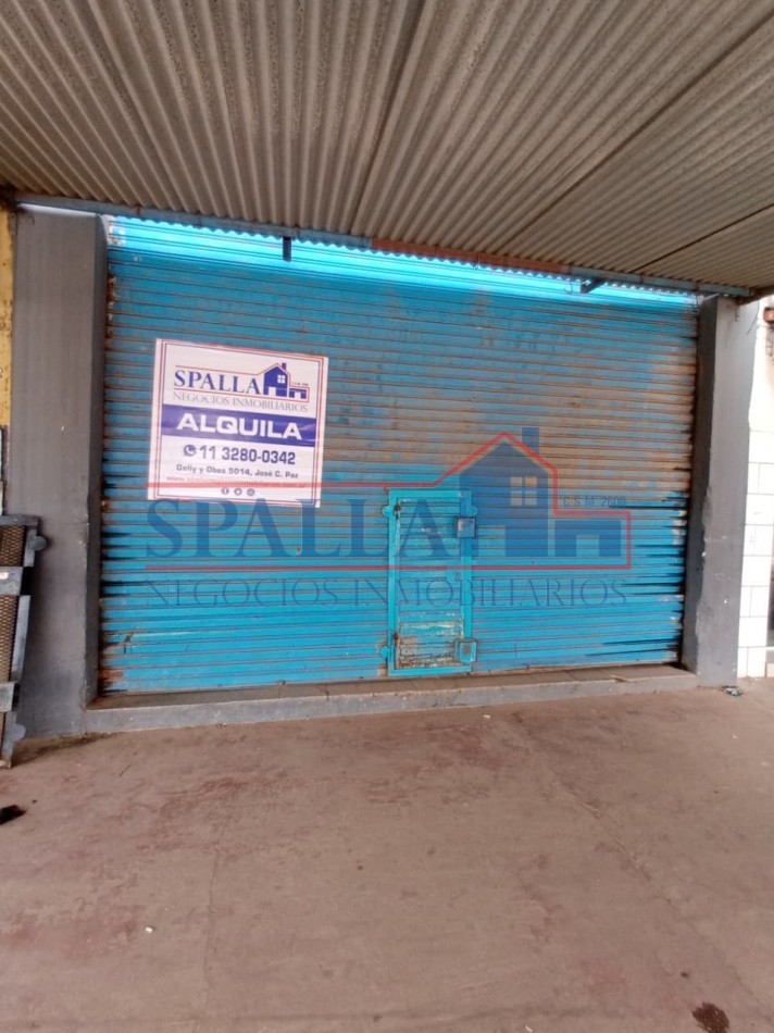 LOCAL COMERCIAL EN ALQUILER AV. CROACIA JOSE C. PAZ - ZONA COMERCIAL