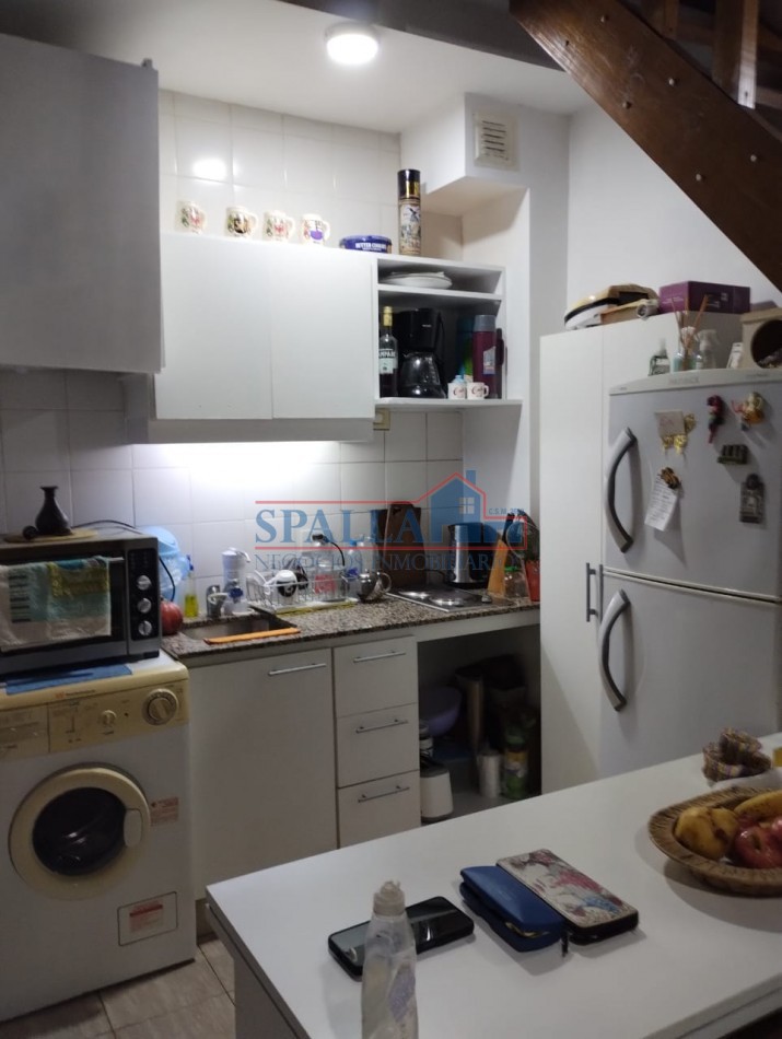 VENTA MONOAMBIENTE AMPLIO CON ENTREPISO PILAR CENTRO CON PATIO Y PILETA