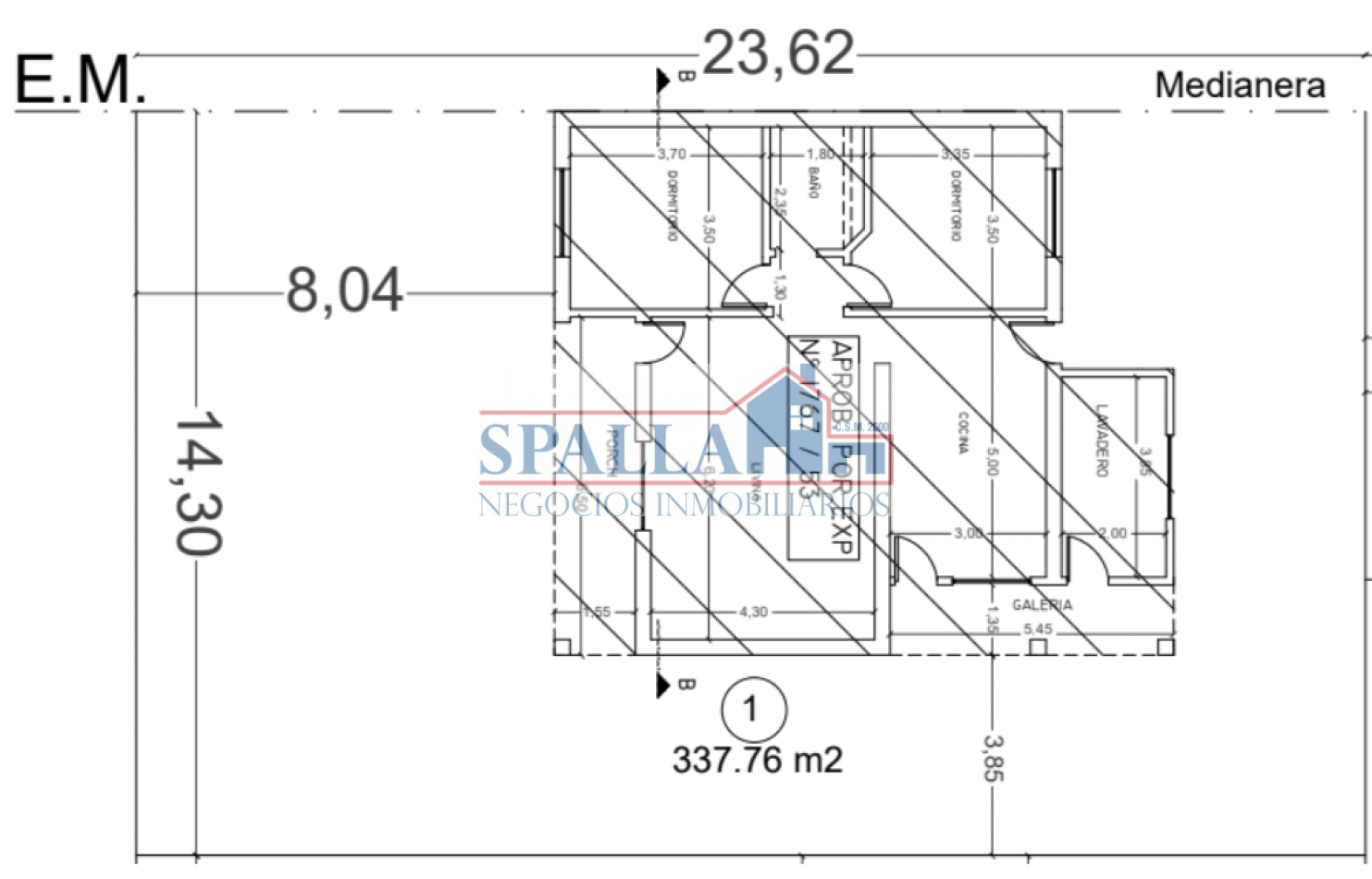 CASA EN VENTA - 4 AMBIENTES CON GALERIA - JOSE C. PAZ - APTO CREDITO