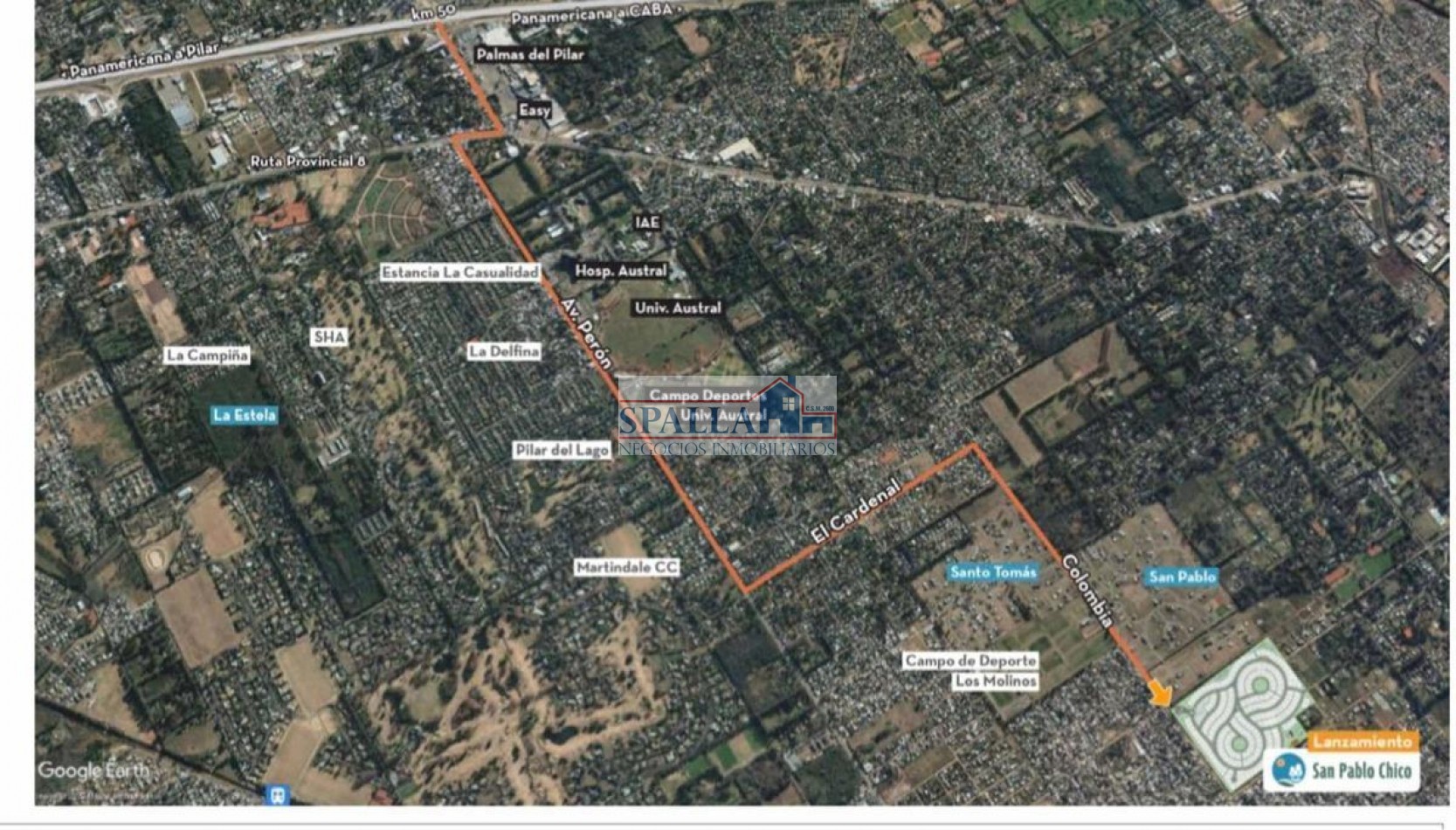 VENTA LOTE CENTRAL BARRIO CERRADO SAN PABLO CHICO DERQUI PILAR