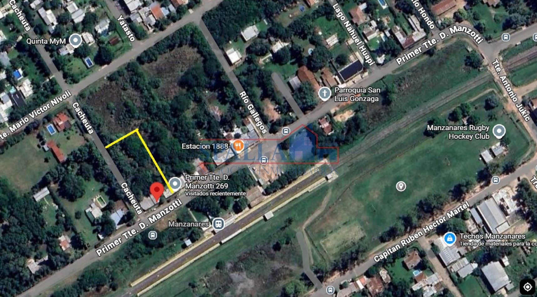 LOTE CON LOCALES EN CENTRO DE MANZANARES - OPORTUNIDAD DE INVERSION