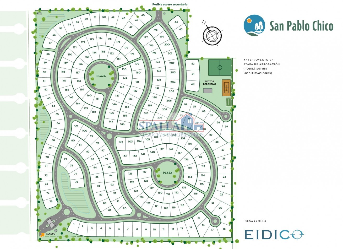 VENTA LOTE SAN PABLO CHICO DERQUI PILAR - FINANCIACION