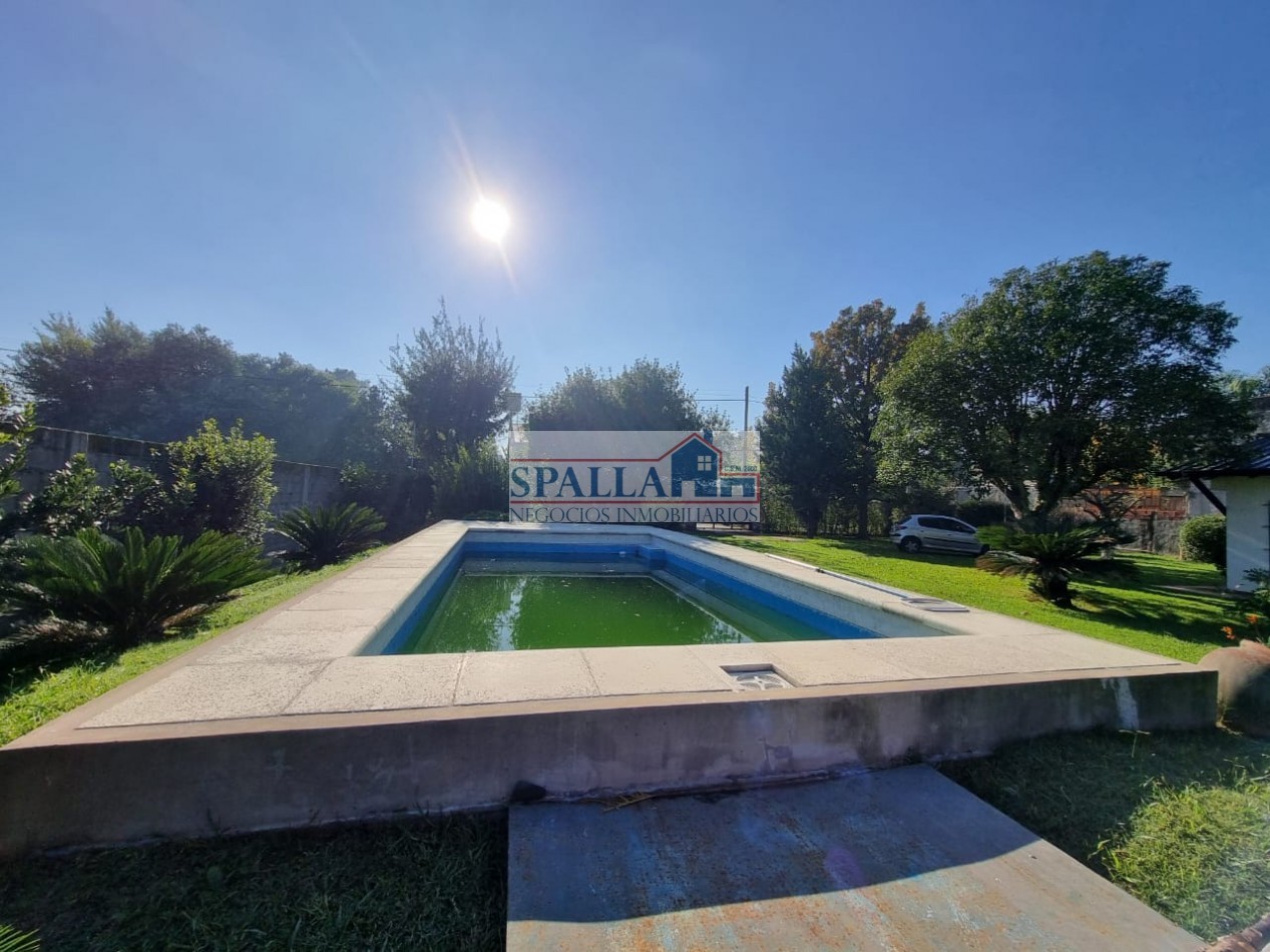 ALQUILER TEMPORAL QUINTA CON PILETA BARRIO LA ALBORADA SOBRE TRES LOTES DERQUI PILAR