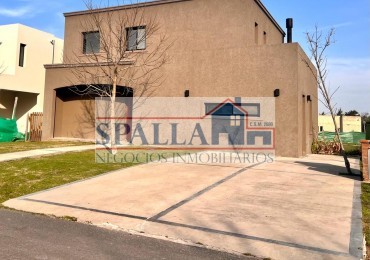 VENTA CASA 5 AMBIENTES EN BARRIO CERRADO EL ALJIBE MANZANARES PILAR - OPORTUNIDAD