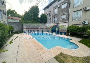 ALQUILER MONOAMBIENTE GRANDE PILAR CENTRO CON PATIO Y PILETA